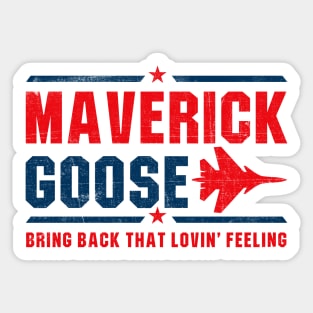 Maverick Goose Sticker